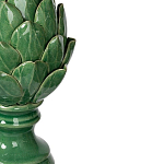 Статуэтка в виде артишока из зелёной керамики с глянцевыми лепестками Artichoke Decor  варинант исполнения - 1 | Loft Concept в Уфе