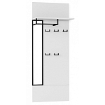 Вешалка настенная белая Strict Lines варинант исполнения - 1 | Loft Concept в Уфе