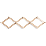 Настенная деревянная раздвижная вешалка Larson Wood Hanger варинант исполнения - 5 | Loft Concept в Уфе