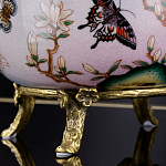 Фарфоровая чаша с бронзовыми элементами Eden Garden варинант исполнения - 7 | Loft Concept в Уфе