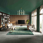 Люстра подвесная с 20-ю цилиндрическими матовыми плафонами Delta Light варинант исполнения - 5 | Loft Concept в Уфе