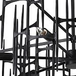 Люстра черная остроконечной формы Black Satin варинант исполнения - 1 | Loft Concept в Уфе