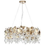 Люстра с декоративными подвесками из прозрачного стекла в форме монеток FAIRYTREE Light варинант исполнения - 10 | Loft Concept в Уфе