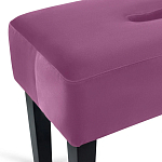 Мягкий  пуф на черных ножках Winton Pouf варинант исполнения - 18 | Loft Concept в Уфе