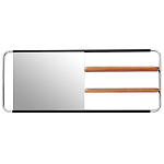 Настенное зеркало с двумя полками Two Shelves Functional Mirrors варинант исполнения - 1 | Loft Concept в Уфе