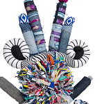 Кукла из джинсы Rusalka Upcycling варинант исполнения - 2 | Loft Concept в Уфе