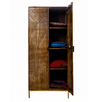 Распашной шкаф с фактурным фасадом Termite варинант исполнения - 3 | Loft Concept в Уфе