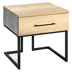 Тумба прикроватная с ящиком в стиле лофт Urban Style Space 2 варинант исполнения - 2 | Loft Concept в Уфе