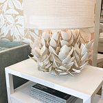 Настольная лампа White Bionic Petals Flo Table Lamp варинант исполнения - 3 | Loft Concept в Уфе