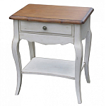 Тумба прикроватная с ящиком и открытой полкой Interiors Romance варинант исполнения - 1 | Loft Concept в Уфе