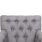 Кресло Addison Chic Armchair grey flax варинант исполнения - 4 | Loft Concept в Уфе