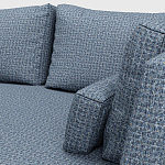 Мебельная ткань Шенилл голубой цвет 142 см T4-49 варинант исполнения - 10 | Loft Concept в Уфе