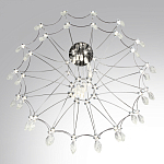 Люстра подвесная из металла с хрустальными прозрачными подвесками Quasar 81 варинант исполнения - 11 | Loft Concept в Уфе