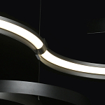 Люстра подвесная светодиодная в виде волнообразной ленты Ribbon Vortex варинант исполнения - 6 | Loft Concept в Уфе