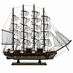 Декоративная модель деревянного тёмно-коричневого парусника в подарочной упаковке With The low варинант исполнения - 1 | Loft Concept в Уфе