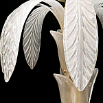 Торшер Glass Decorated Palm Floor Lamp White Листья Пальмы  варинант исполнения - 1 | Loft Concept в Уфе