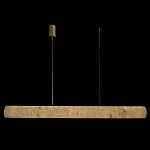 Подвесной светильник линейный цилиндрической формы из натурального алебастра Alabaster Geometry варинант исполнения - 1 | Loft Concept в Уфе