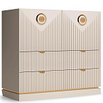 Комод с фактурным фасадом Satin Furniture варинант исполнения - 1 | Loft Concept в Уфе