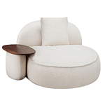 Кушетка Orus с овальным столиком  варинант исполнения - 1 | Loft Concept в Уфе