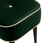 Квадратный мягкий пуф на черных ножках Winton Pouf Square варинант исполнения - 20 | Loft Concept в Уфе