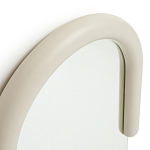 Зеркало овальное Curved Furniture бежевое варинант исполнения - 2 | Loft Concept в Уфе