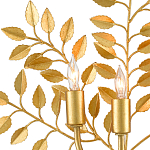 Бра с 3-мя лампами и декором в виде веток с листьями Little Twigs варинант исполнения - 1 | Loft Concept в Уфе