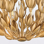 Люстра золотого цвета из множества металлических лепестков в форме тюльпанов Hinkley варинант исполнения - 5 | Loft Concept в Уфе