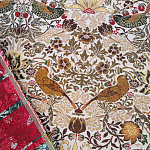 Мебельная ткань Гобелен William Morris кофейный цвет N 1114 варинант исполнения - 3 | Loft Concept в Уфе