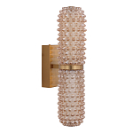 Бра с факутрным стеклянным плафоном Шампань Sonora варинант исполнения - 2 | Loft Concept в Уфе