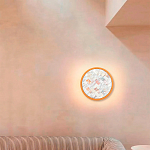 Бра в форме диска с перламутровыми прямоугольниками из морской ракушки Touch of Marine Charm варинант исполнения - 3 | Loft Concept в Уфе