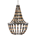 Люстра каплевидной формы с подвесками в виде декоративных бусин Flat Beads варинант исполнения - 3 | Loft Concept в Уфе