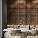 Гипсовая 3D панель с принтографией PM-26 варинант исполнения - 2 | Loft Concept в Уфе