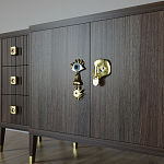 Большой Комод-буфет Elsa Dreams Walnut с ящиками варинант исполнения - 2 | Loft Concept в Уфе