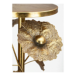 Столик приставной из металла с основанием в виде цветочной композиции Flower Arrangement Table варинант исполнения - 3 | Loft Concept в Уфе