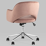 Кресло для компьютерного стола Veloury Pink варинант исполнения - 6 | Loft Concept в Уфе