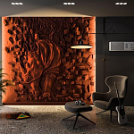 Барельеф RHINOCER варинант исполнения - 1 | Loft Concept в Уфе