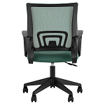 Офисное кресло с основанием из черного пластика Desk chairs Green варинант исполнения - 4 | Loft Concept в Уфе