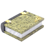 Шкатулка в виде книги из натурального камня змеевик Stone Casket варинант исполнения - 2 | Loft Concept в Уфе
