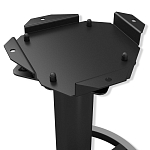 Барный стул вращающийся со спинкой Бежевый Велюр Vendramin Chair варинант исполнения - 6 | Loft Concept в Уфе