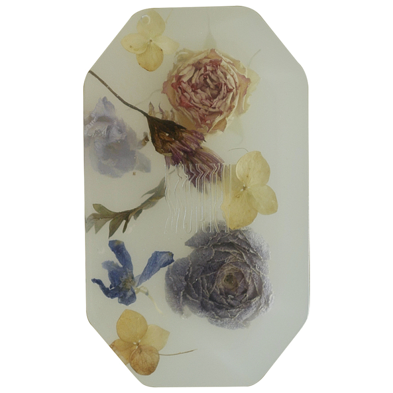 Шкатулка из эпоксидной смолы с цветами белая Epoxy Resin Flowers Box White Белый Мульти Шкатулка из эпоксидной смолы с цветами белая Epoxy Resin Flowers Box White Белый Мульти в Уфе | Loft Concept