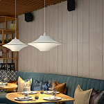 Подвесной вязаный белый светильник «Звезда Востока 01» варинант исполнения - 2 | Loft Concept в Уфе