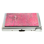 Портсигар с газовой зажигалкой из натурального камня Родонит Stone Cigarettes Cases варинант исполнения - 2 | Loft Concept в Уфе