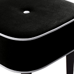 Квадратный мягкий пуф на черных ножках Winton Pouf Square варинант исполнения - 6 | Loft Concept в Уфе