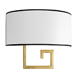 Бра с белым овальным абажуром с черной окантовкой Natural Concepts варинант исполнения - 2 | Loft Concept в Уфе