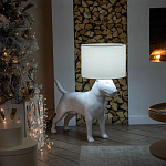 Лампа COLLECTION OF DOGS с абажуром Бультерьер варинант исполнения - 5 | Loft Concept в Уфе