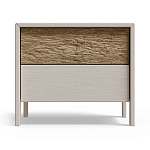 Тумба 2 ящика с подсветкой на рельефном фасаде Warm Industrial варинант исполнения - 6 | Loft Concept в Уфе