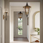 Бра настенное с прозрачным стеклянным абажуром Simple Pure Form варинант исполнения - 4 | Loft Concept в Уфе