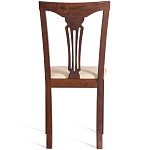 Стул деревянный с узором ручной работы Espresso варинант исполнения - 6 | Loft Concept в Уфе