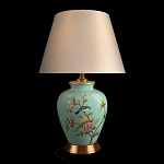 Настольная лампа голубая с изображением птиц Slip Away варинант исполнения - 8 | Loft Concept в Уфе