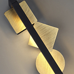 Светодиодное бра цвета античной бронзы Suprematism варинант исполнения - 2 | Loft Concept в Уфе